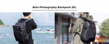 Duży plecak fotograficzny na aparat i laptopa Beta Photography K&F KF13.144