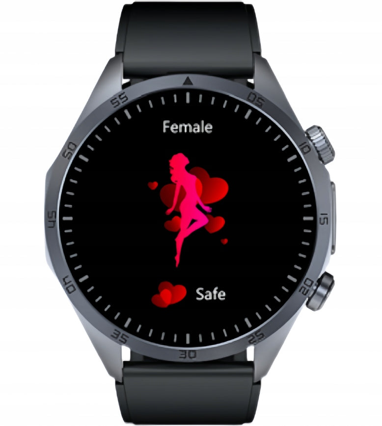 EKG ir sveikatos matavimai, išmanusis laikrodis su pulsaciniu masažu CES