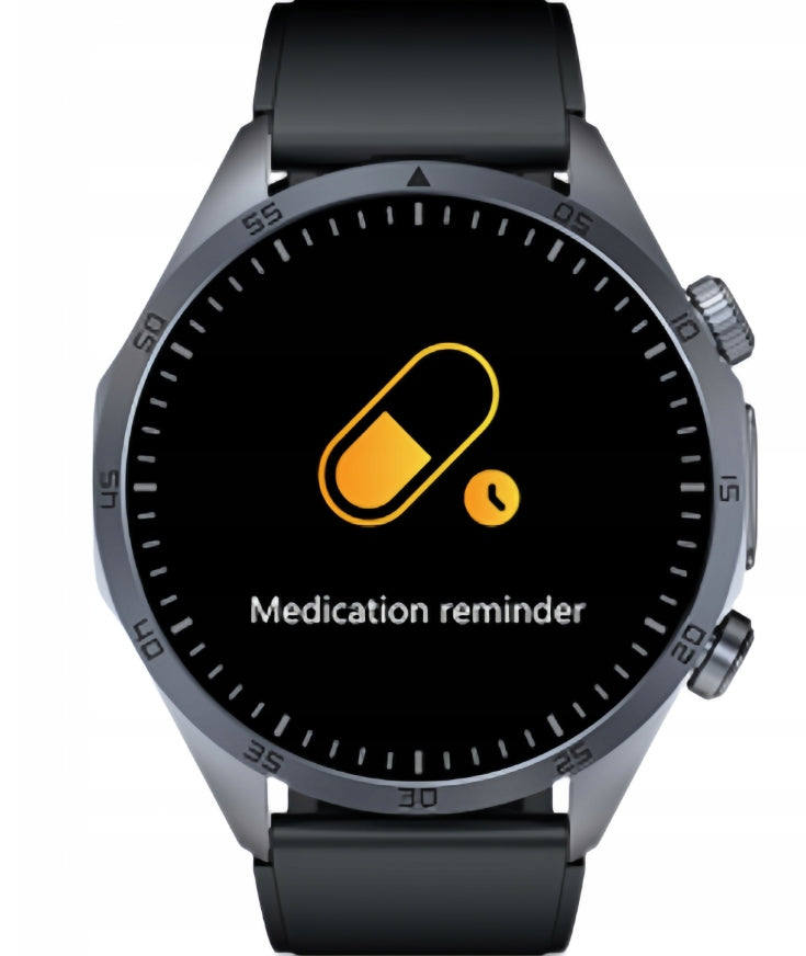 EKG ir sveikatos matavimai, išmanusis laikrodis su pulsaciniu masažu CES