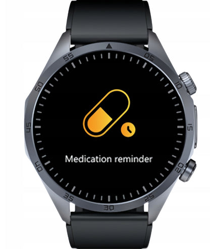 EKG ir sveikatos matavimai, išmanusis laikrodis su pulsaciniu masažu CES