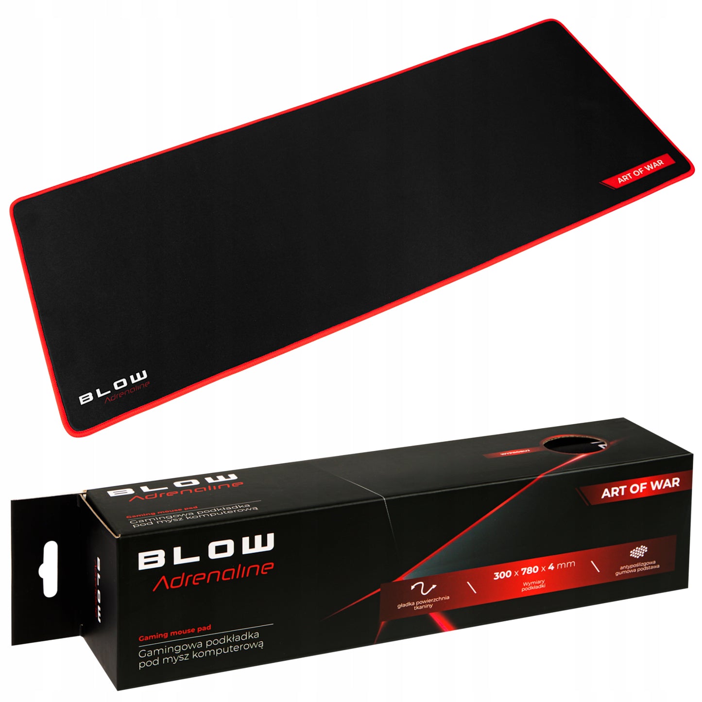 Lanksti kompiuterio pelės kilimėlis ant stalo, 30x78, žaidimams