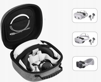 Dėklas lagaminėlis akiniams VR Meta Quest 2 / 3 / 3S