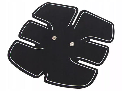 Raumenų elektrostimuliatorius pilvo, nugaros ir kojų srityms, juodas, 5 W