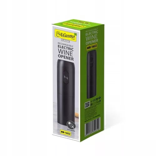 Elektrinis USB-C įkraunamas vyno atidarytuvas