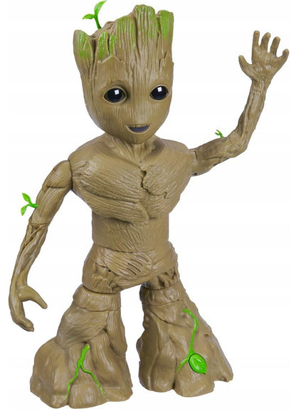 MARVEL I'AM GROOT Figūrėlė GROOT Interaktyvi, Kalbanti, Dainuojanti, Šokanti, Auganti