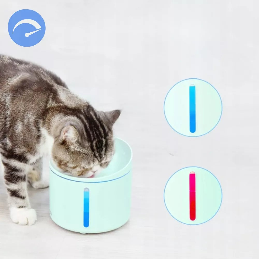 DOGNESS automatinis LED fontanėlis katėms ir šunims, tylus + filtras, 1 l