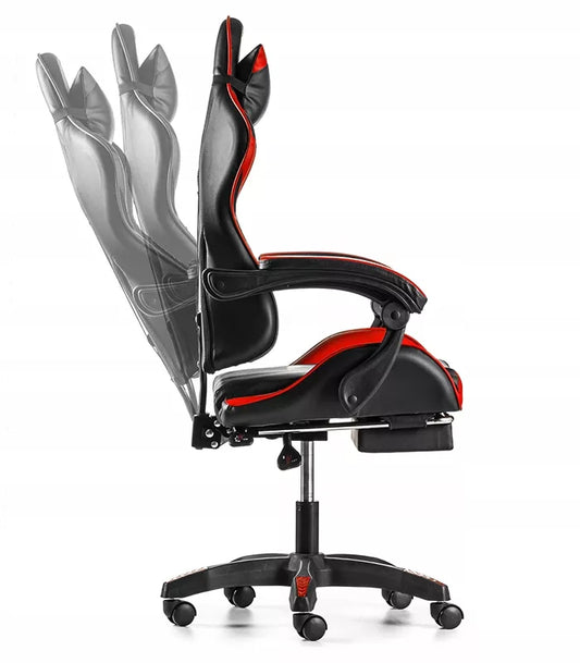 Žaidimų kėdė su kojų atrama