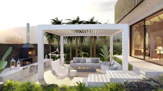 Sūpynė hamakas „Braziliška“ – kabama kėdė balkonui, sodui, Boho dizainas