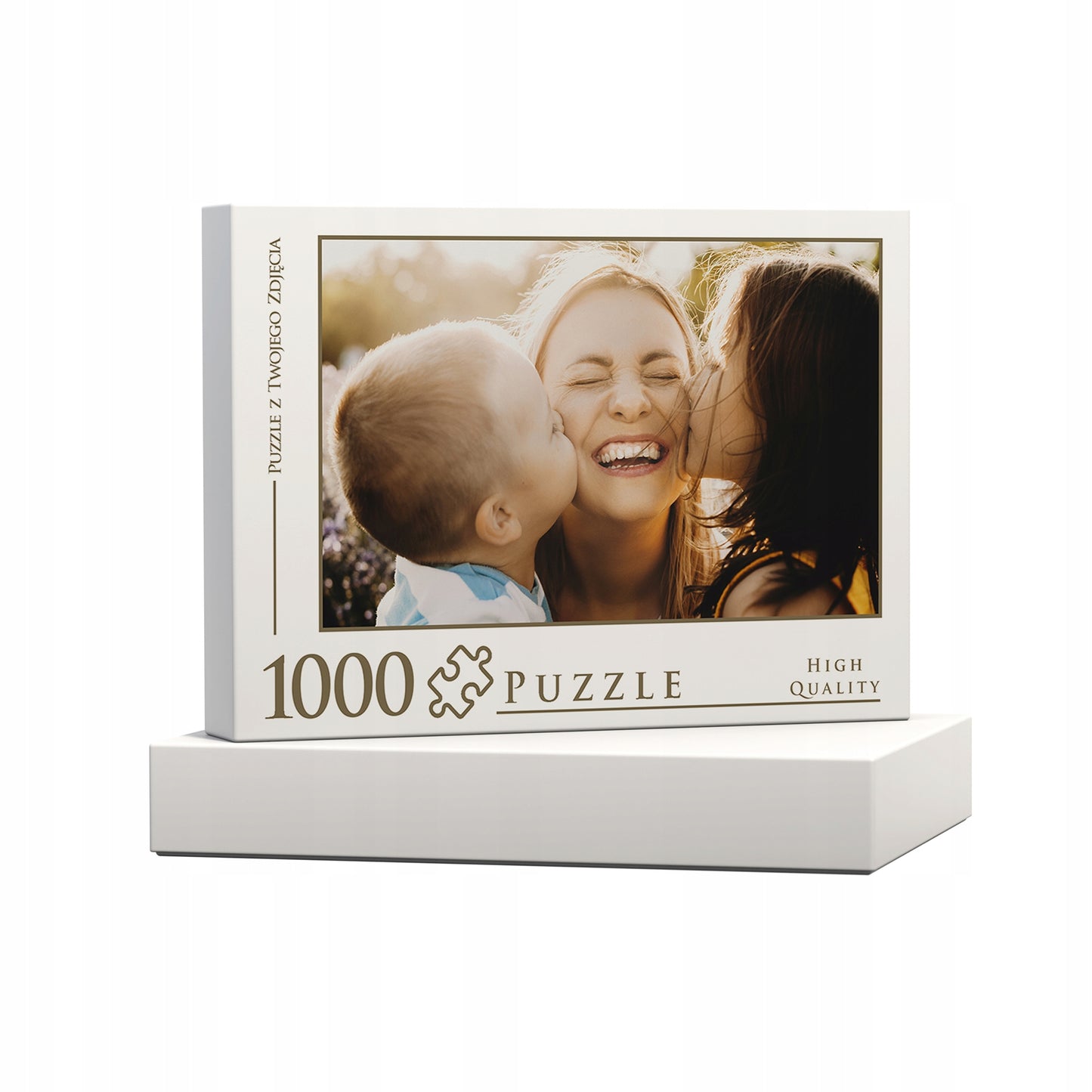 FOTO dėlionė su savo nuotrauka ir dėžute, dovana Kalėdoms, Šv. Mikalojaus dienai, 1000 detalių