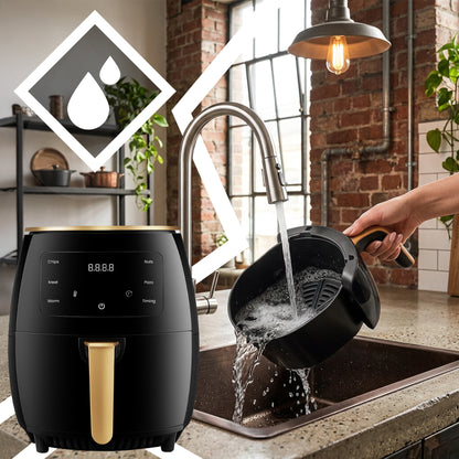 Beriebalinė Keptuvė Air Fryer 6L, 2400W Galingas Orkaitė-Keptuvė