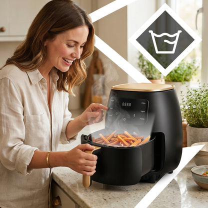Beriebalinė Keptuvė Air Fryer 6L, 2400W Galingas Orkaitė-Keptuvė
