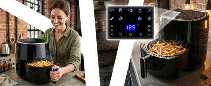 Beztukė Air Fryer Frituoklis-Orkaitė 3,2L, 1200W, 10 Programų