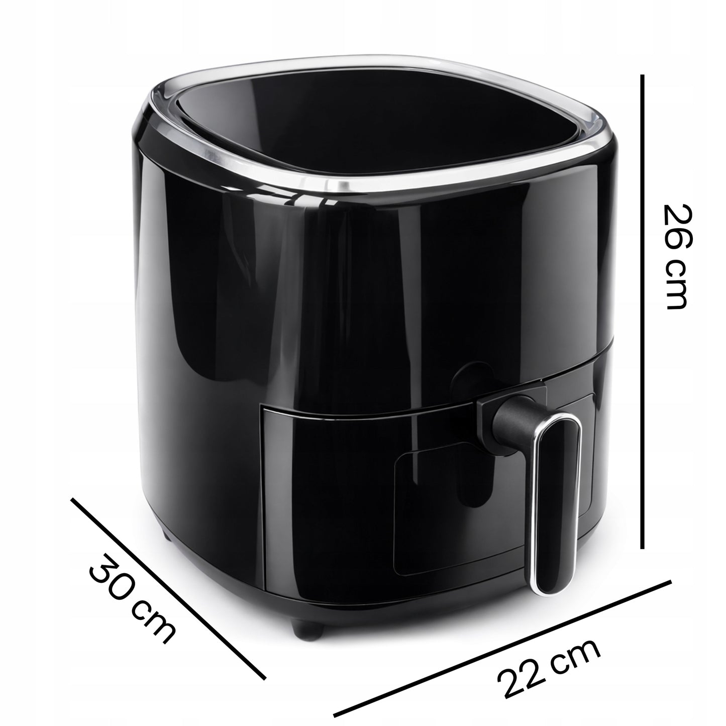 Beztukė Air Fryer Frituoklis-Orkaitė 3,2L, 1200W, 10 Programų
