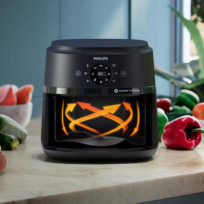 PHILIPS bealiejė karšto oro gruzdintuvė XL, 6,2 l, 1700 W