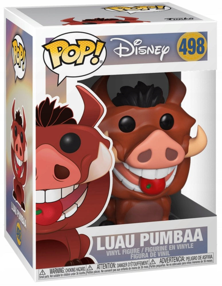 Disney Liūtas Karalius PUMBA figūrėlė, kolekcinė Nr. 498 Funko Pop