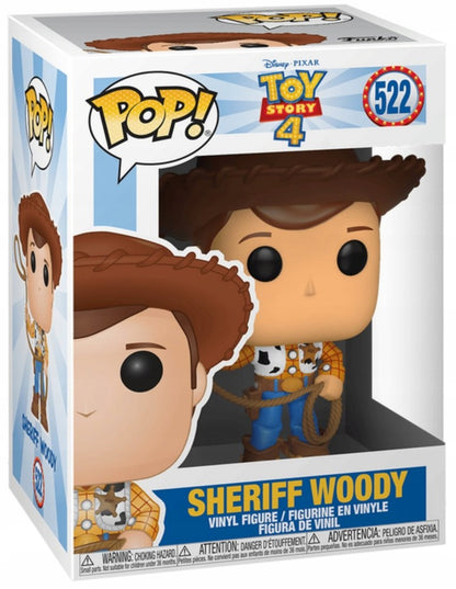 Figūrėlė FUNKO POP Disney Toy Story 4 SHERIFF WOODY kolekcinė Nr. 522