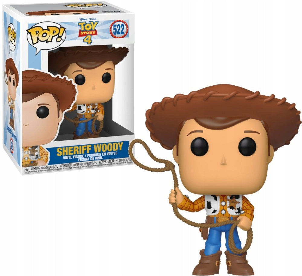 Figūrėlė FUNKO POP Disney Toy Story 4 SHERIFF WOODY kolekcinė Nr. 522