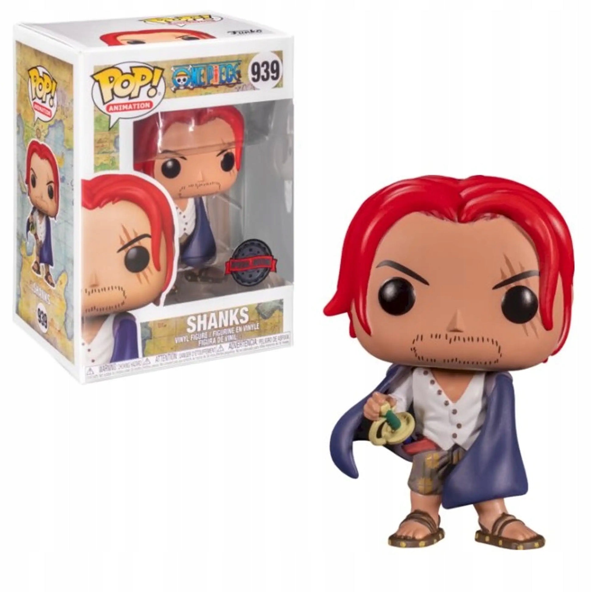 Figūrėlė Funko Pop! One Piece Shanks 939