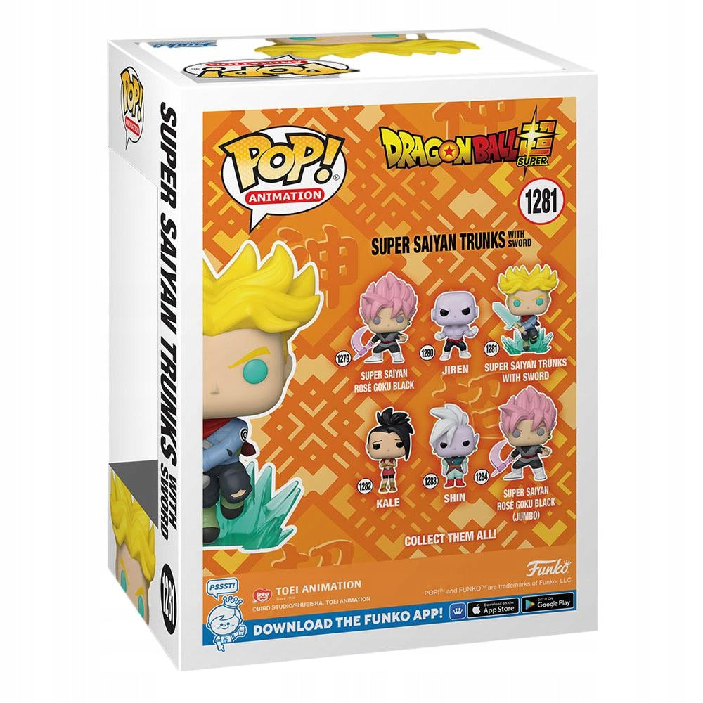 Kolekcinė figūrėlė Funko Pop! #1281 Trunks su kardu - Dragon Ball