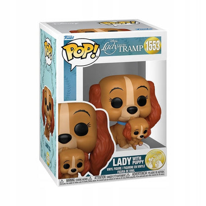 Kolekcionuojama figūrėlė Funko Pop! #1553 Lady iš "Lady ir valkata" su šuniukais