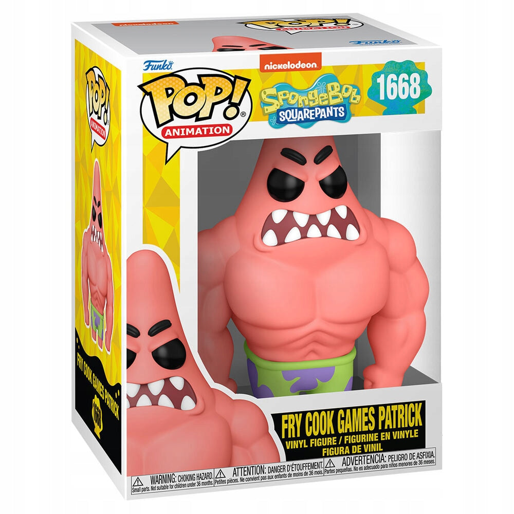 Kolekcionuojama figūrėlė Funko Pop! Raumeningasis Patrickas – SpongeBob SquarePants