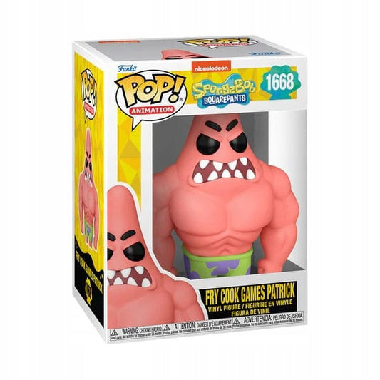 Kolekcionuojama figūrėlė Funko Pop! Raumeningasis Patrickas – SpongeBob SquarePants