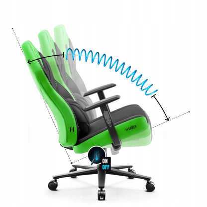 Žaidimų kėdė sukama Diablo X-Gamer 2.0 Standartinio dydžio Smaragdo žalia