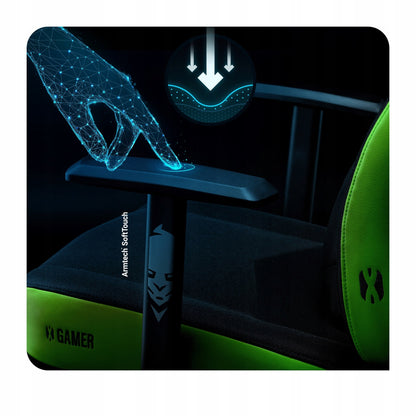 Žaidimų kėdė sukama Diablo X-Gamer 2.0 Standartinio dydžio Smaragdo žalia