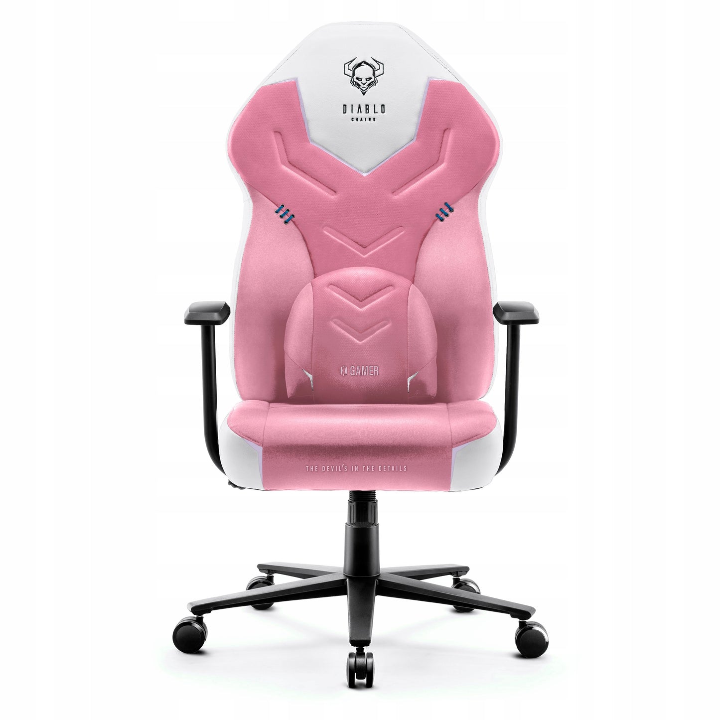 Žaidimų kėdė Rožinė Diablo X-Gamer 2.0 Normal Dydis: Marshmallow Pink