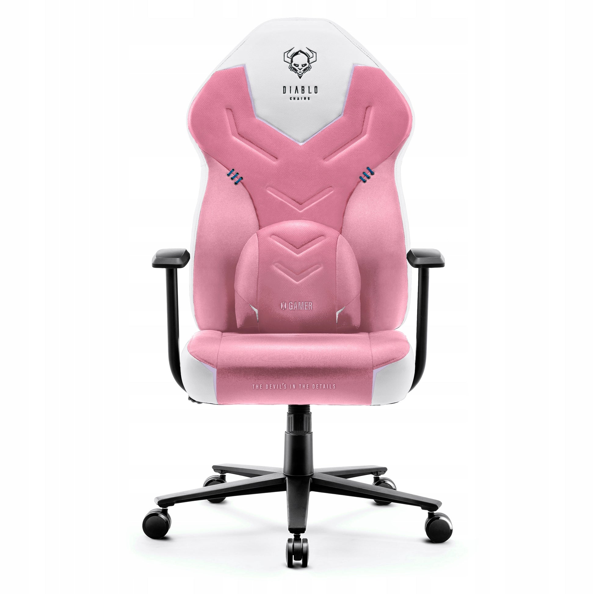 Žaidimų kėdė Rožinė Diablo X-Gamer 2.0 Normal Dydis: Marshmallow Pink