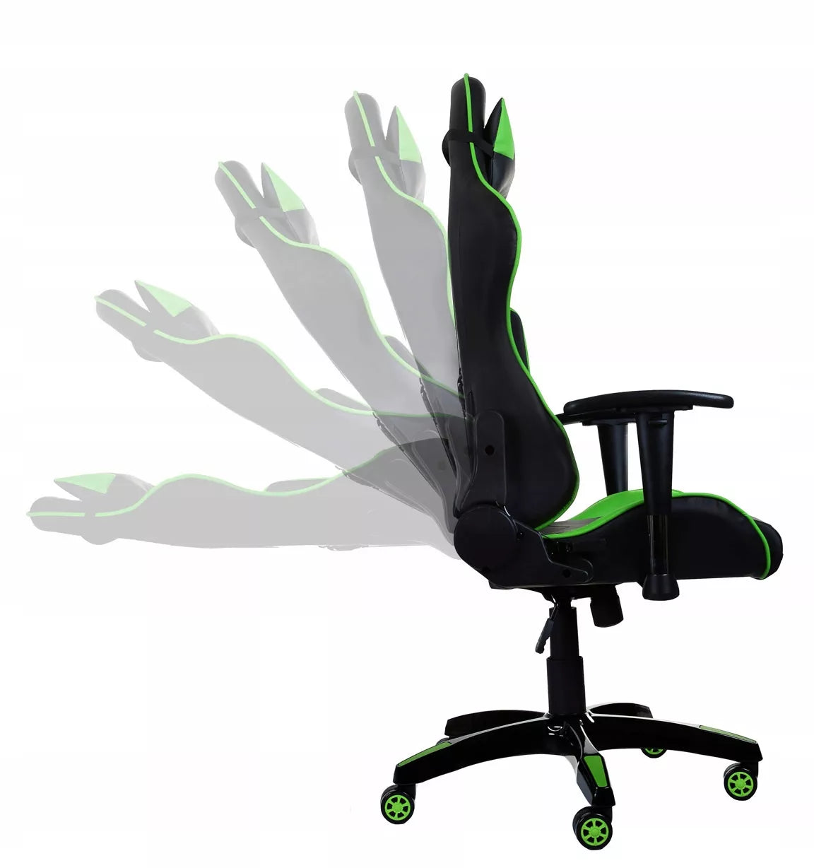 Žaidimų kėdė yellow/black – ergonomiška