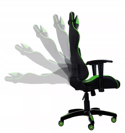 Žaidimų kėdė yellow/black – ergonomiška
