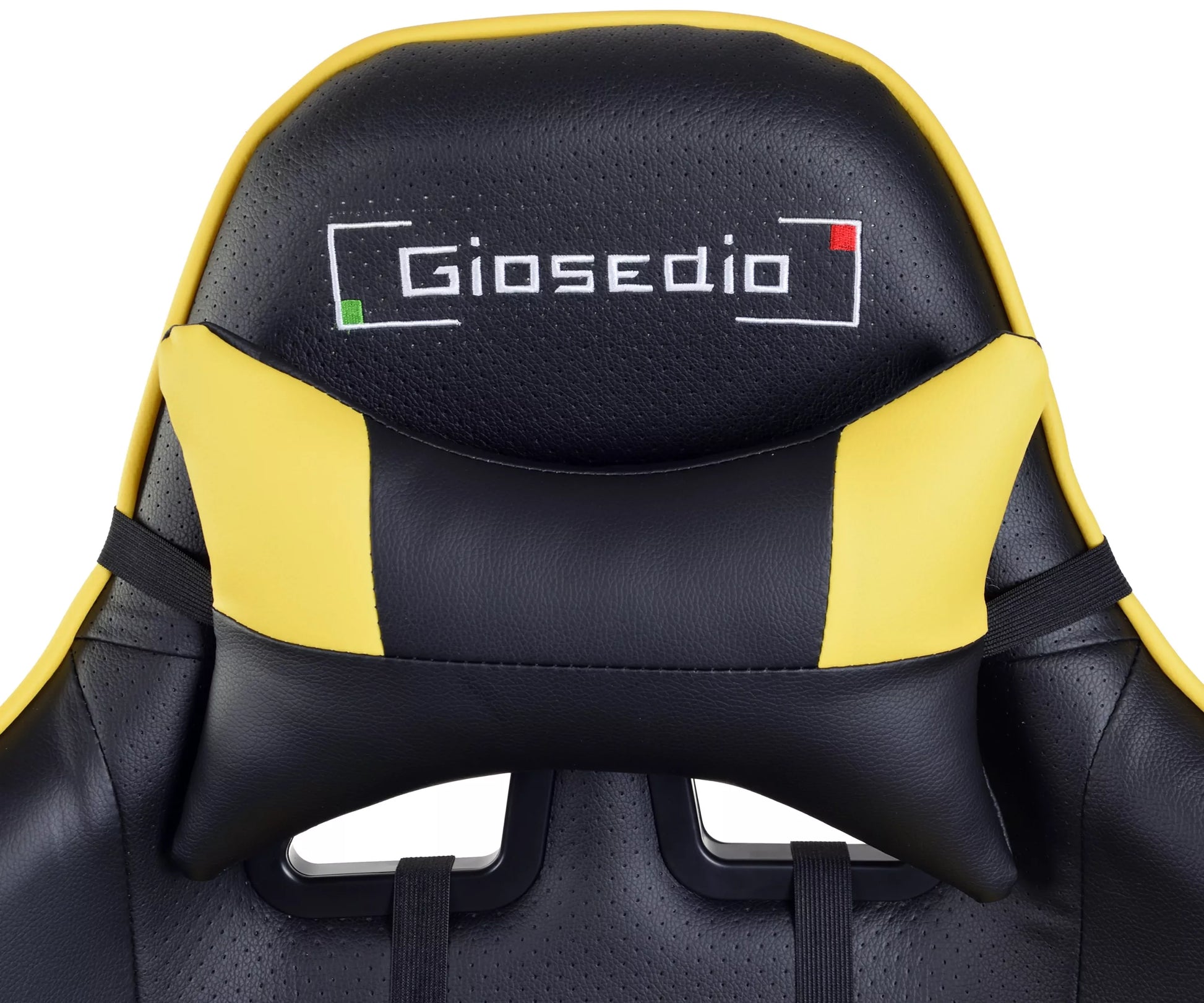 Žaidimų kėdė yellow/black – ergonomiška
