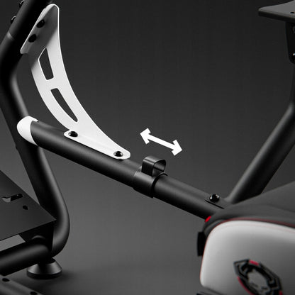 Lenktynių kokpito simuliacinių lenkimų kėdė su vairu DIABLO X-Drive