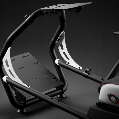 Lenktynių kokpito simuliacinių lenkimų kėdė su vairu DIABLO X-Drive