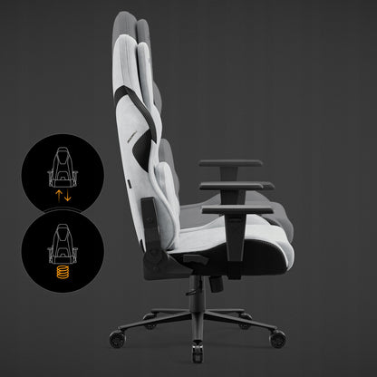 Žaidimų kėdė Diablo Chairs X.One Prime pilkas audinys