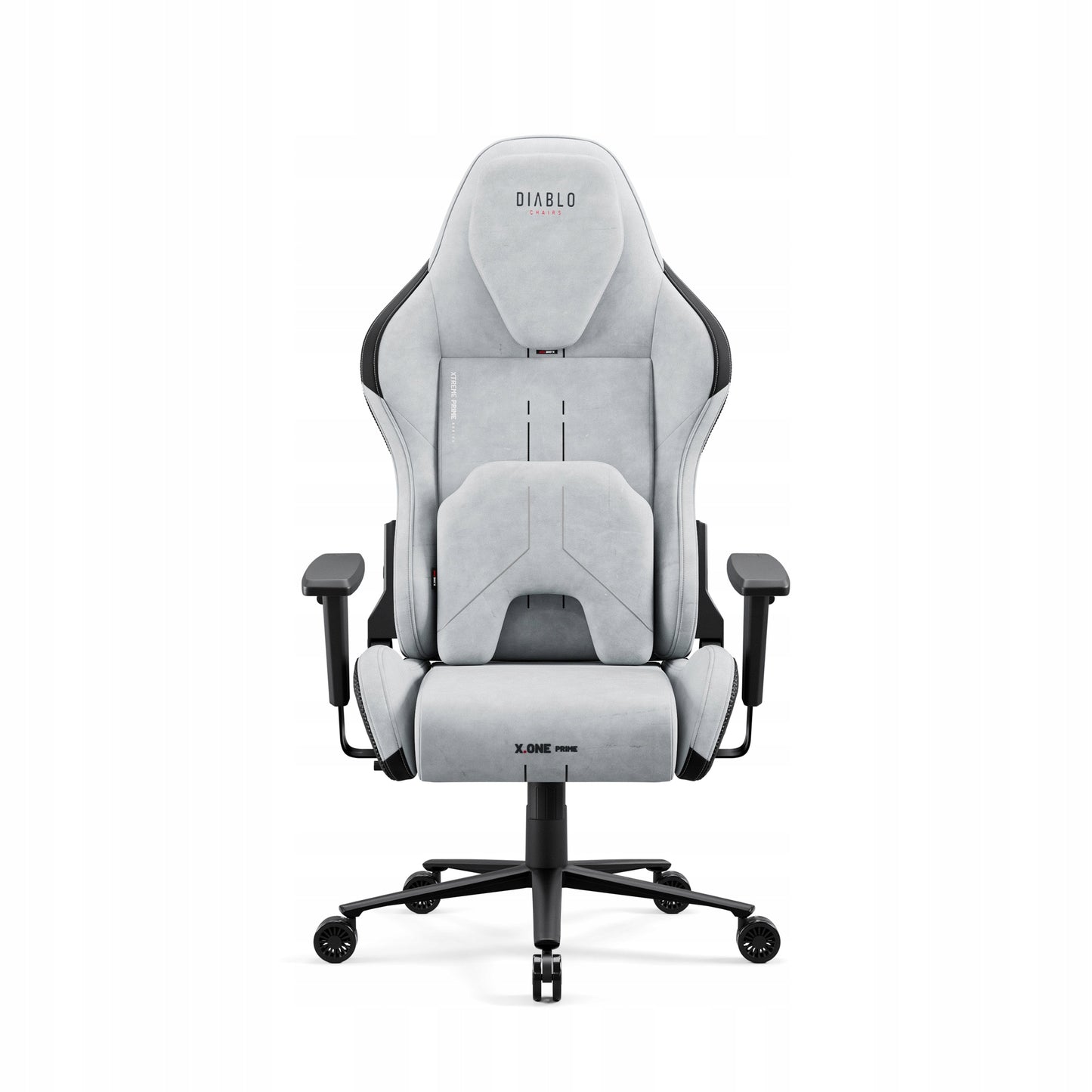 Žaidimų kėdė Diablo Chairs X.One Prime pilkas audinys