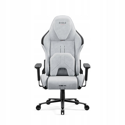 Žaidimų kėdė Diablo Chairs X.One Prime pilkas audinys