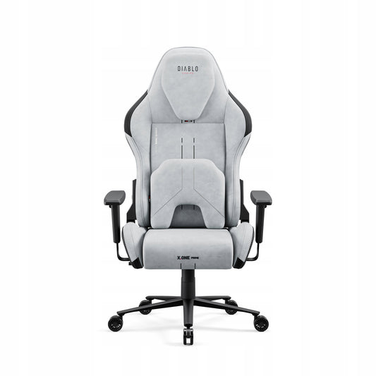 Žaidimų kėdė Diablo Chairs X.One Prime pilkas audinys