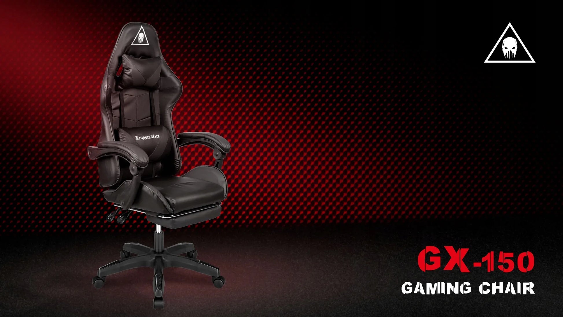 Žaidimų kėdė su kojų atrama