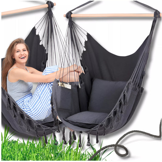 Sėdimoji kėdė Braziliška sūpynė Hamakas Sodui