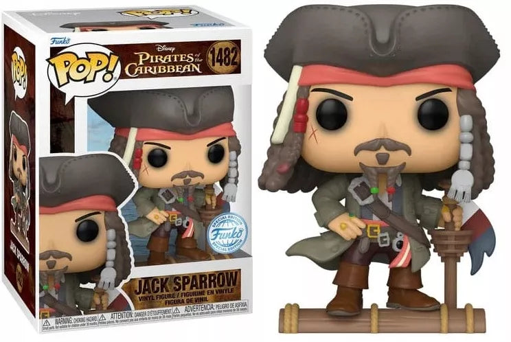 Funko POP! Karibų piratai Jack Sparrow 9 cm figūrėlė Piratai