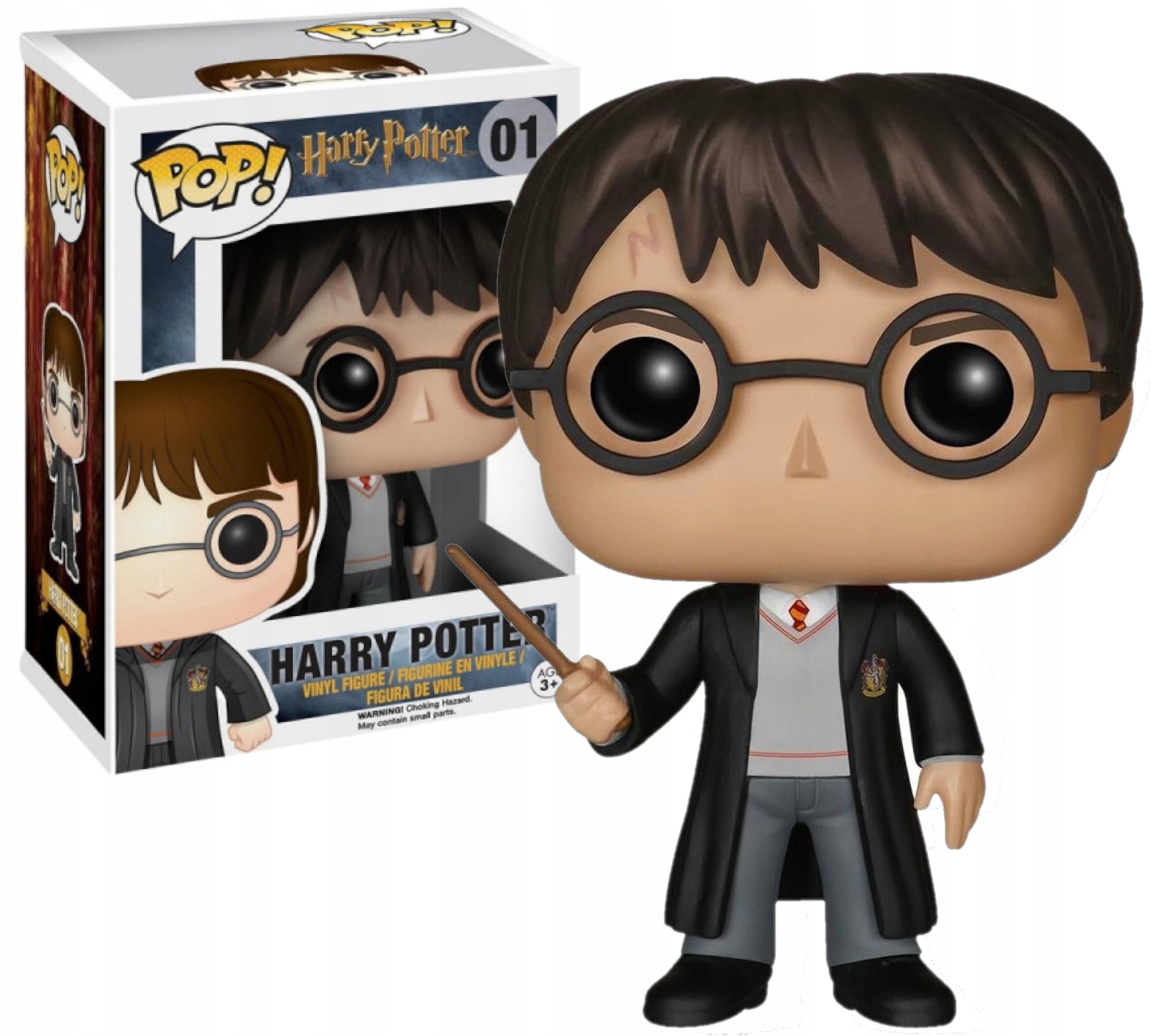 Funko Pop Haris Poteris #01 – Kolekcionuojama figūrėlė 9 cm Filmo lazdelė
