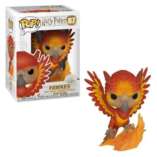 Funko Pop! Haris Poteris Fawkes 87 Kolekcionuojama Vinilo Figūrėlė Dovanai