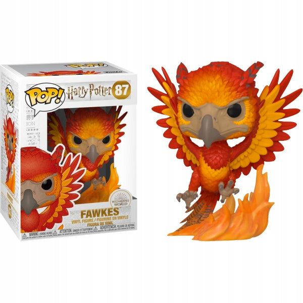 Funko Pop! Haris Poteris Fawkes 87 Kolekcionuojama Vinilo Figūrėlė Dovanai