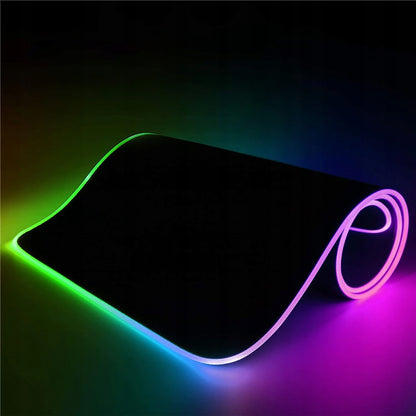 Žaidimų pelės kilimėlis su LED RGB apšvietimu