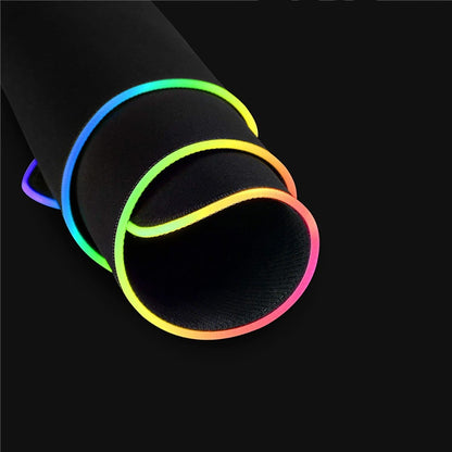 Žaidimų pelės kilimėlis su LED RGB apšvietimu