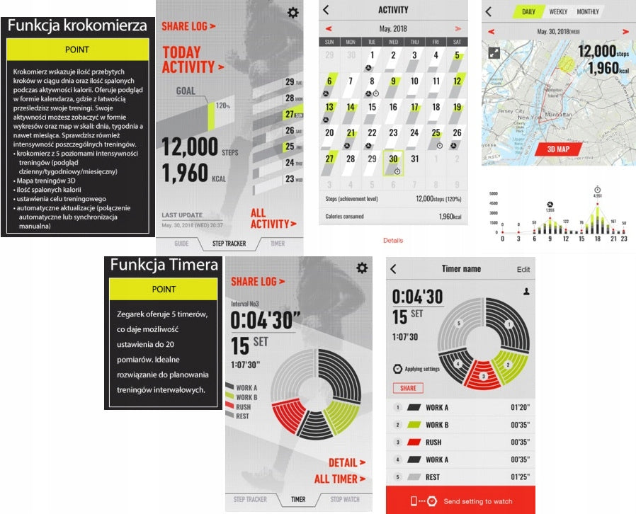 GBD-800 Sportinis Vyriškas Laikrodis CASIO G-SHOCK SMART Dovanų Dėžutė / Maišelis