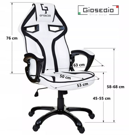 Gaming kėdė žaidimams – raudona, ergonomiška