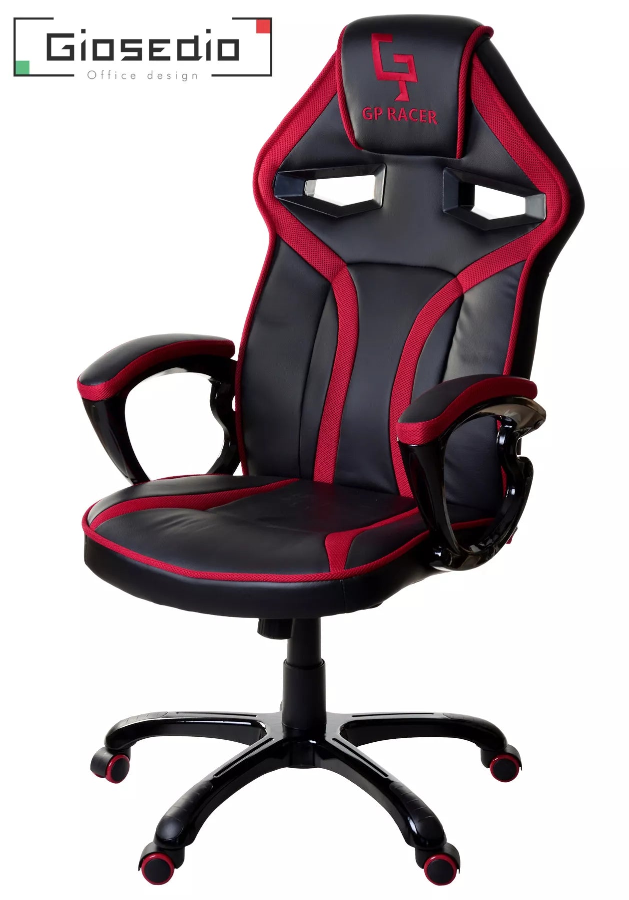 Gaming kėdė žaidimams – raudona, ergonomiška